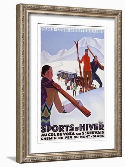 Travel 0216-Vintage Lavoie-Framed Giclee Print