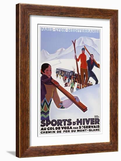 Travel 0216-Vintage Lavoie-Framed Giclee Print