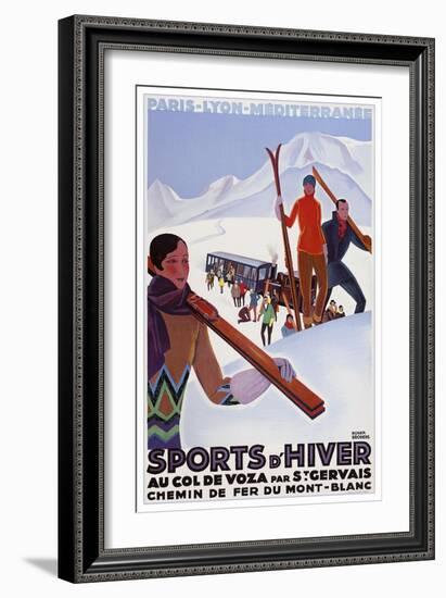 Travel 0216-Vintage Lavoie-Framed Giclee Print