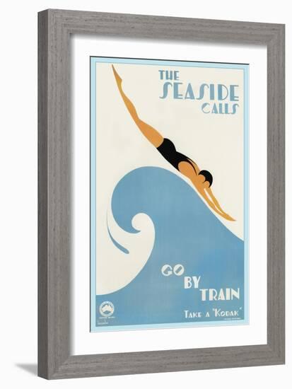 Travel 0243-Vintage Lavoie-Framed Giclee Print