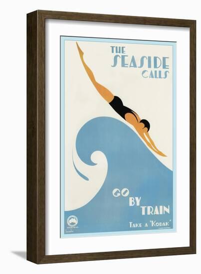 Travel 0243-Vintage Lavoie-Framed Giclee Print