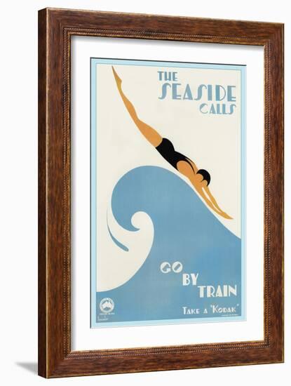 Travel 0243-Vintage Lavoie-Framed Giclee Print