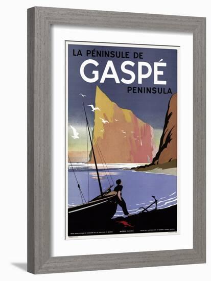 Travel 0256-Vintage Lavoie-Framed Giclee Print