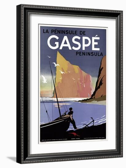 Travel 0256-Vintage Lavoie-Framed Giclee Print