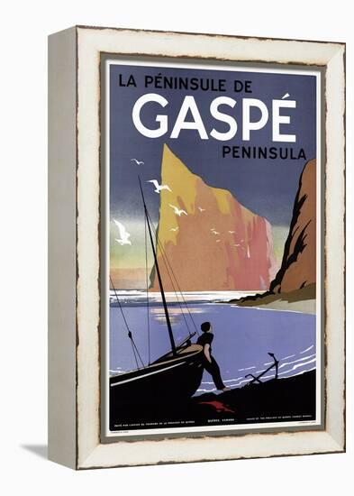 Travel 0256-Vintage Lavoie-Framed Premier Image Canvas