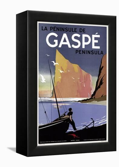 Travel 0256-Vintage Lavoie-Framed Premier Image Canvas