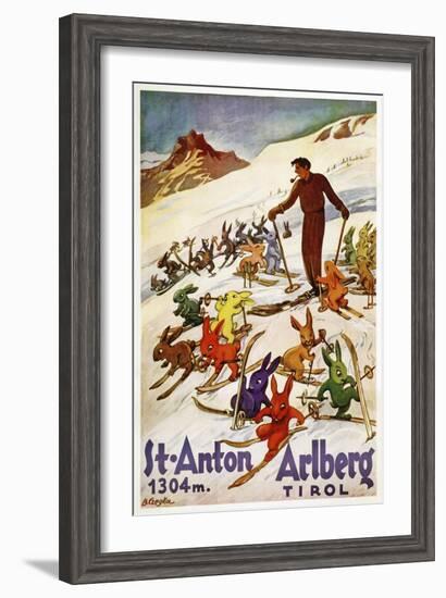 Travel 0259-Vintage Lavoie-Framed Giclee Print