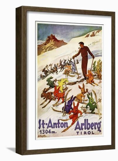 Travel 0259-Vintage Lavoie-Framed Giclee Print