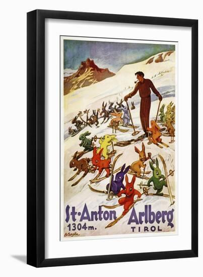 Travel 0259-Vintage Lavoie-Framed Giclee Print