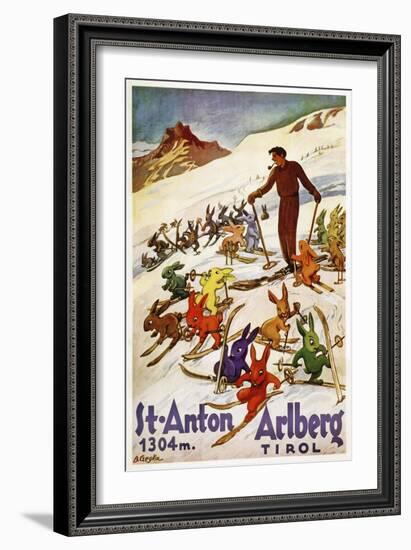 Travel 0259-Vintage Lavoie-Framed Giclee Print