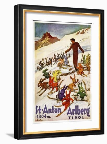 Travel 0259-Vintage Lavoie-Framed Giclee Print