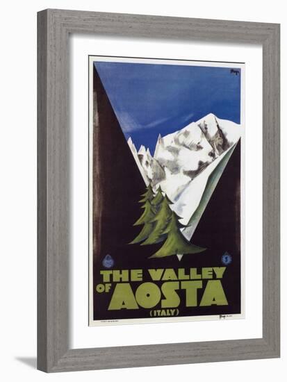 Travel 0270-Vintage Lavoie-Framed Giclee Print