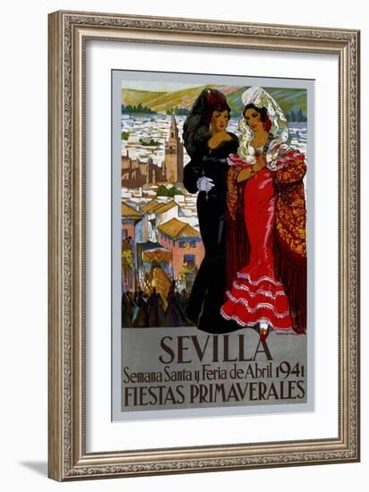 Travel 0275-Vintage Lavoie-Framed Giclee Print