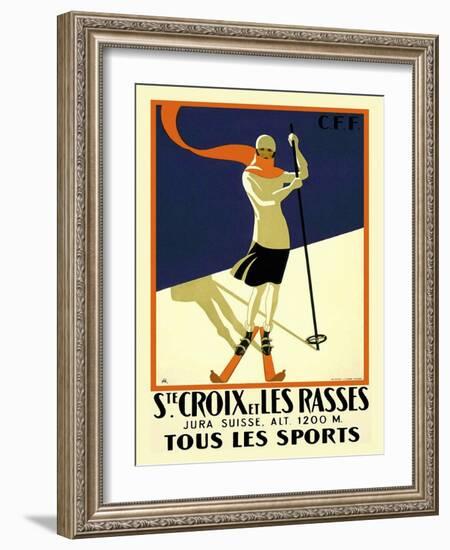 Travel 0315-Vintage Lavoie-Framed Giclee Print