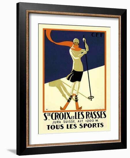 Travel 0315-Vintage Lavoie-Framed Giclee Print