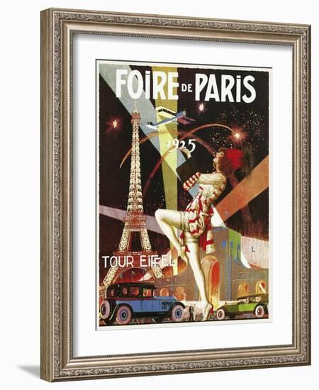 Travel 0318-Vintage Lavoie-Framed Giclee Print