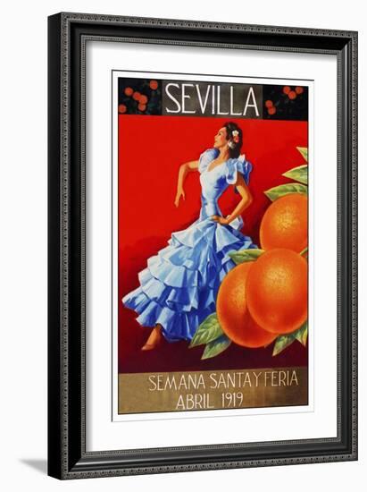 Travel 0319b-Vintage Lavoie-Framed Giclee Print