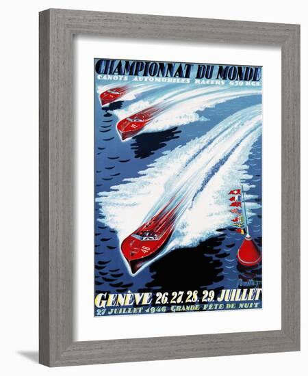 Travel 0320-Vintage Lavoie-Framed Giclee Print