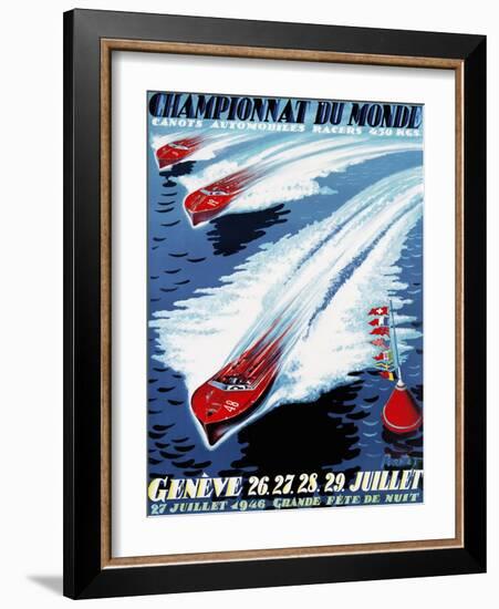 Travel 0320-Vintage Lavoie-Framed Giclee Print