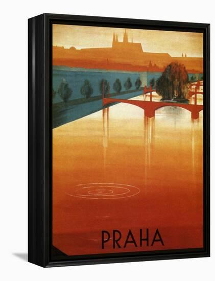 Travel 0338-Vintage Lavoie-Framed Premier Image Canvas