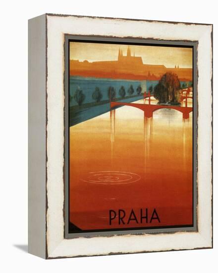 Travel 0338-Vintage Lavoie-Framed Premier Image Canvas