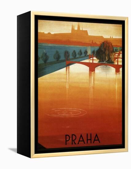 Travel 0338-Vintage Lavoie-Framed Premier Image Canvas