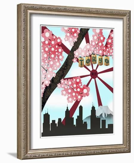 Travel 0349-Vintage Lavoie-Framed Giclee Print