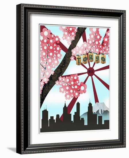 Travel 0349-Vintage Lavoie-Framed Giclee Print