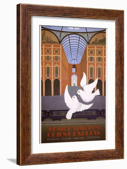 Travel 035-Vintage Lavoie-Framed Giclee Print