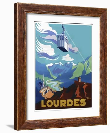 Travel 0388-Vintage Lavoie-Framed Giclee Print