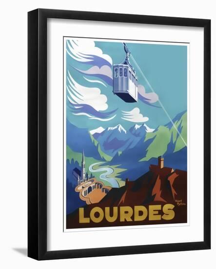 Travel 0388-Vintage Lavoie-Framed Giclee Print