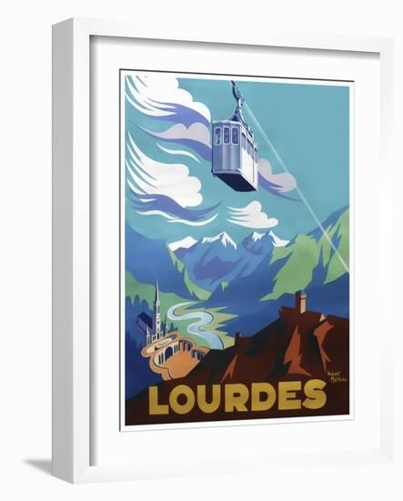 Travel 0388-Vintage Lavoie-Framed Giclee Print