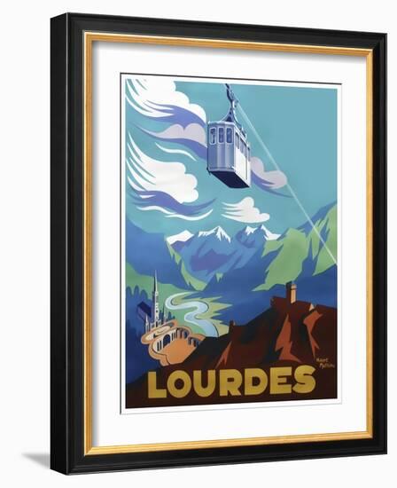 Travel 0388-Vintage Lavoie-Framed Giclee Print