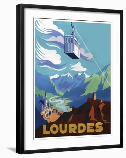 Travel 0388-Vintage Lavoie-Framed Giclee Print