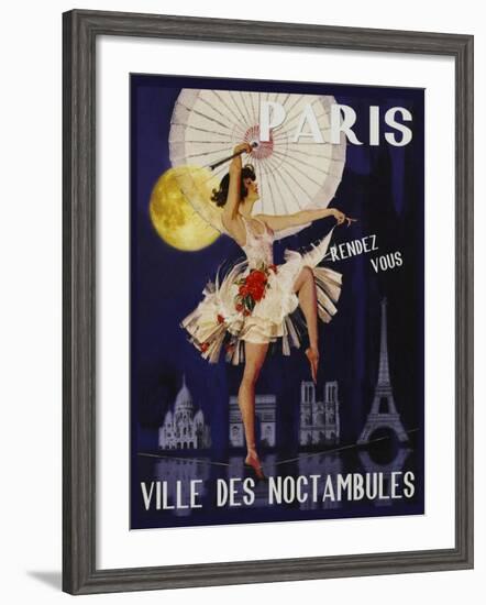 Travel 0389-Vintage Lavoie-Framed Giclee Print