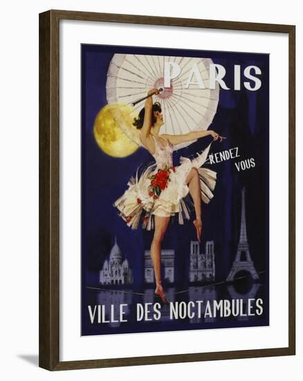 Travel 0389-Vintage Lavoie-Framed Giclee Print