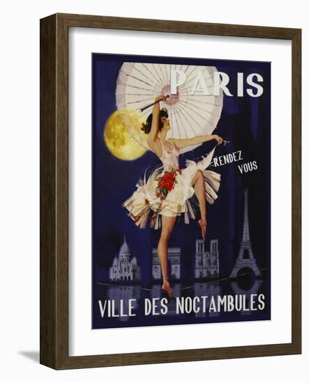 Travel 0389-Vintage Lavoie-Framed Giclee Print