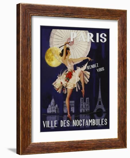 Travel 0389-Vintage Lavoie-Framed Giclee Print