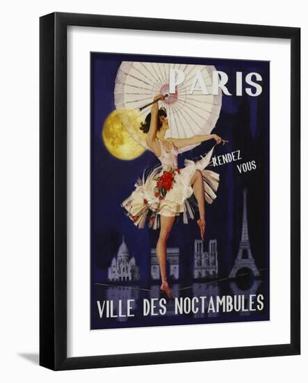 Travel 0389-Vintage Lavoie-Framed Giclee Print