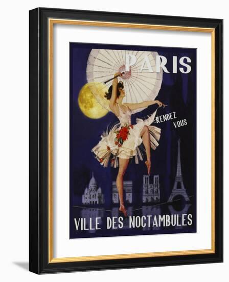 Travel 0389-Vintage Lavoie-Framed Giclee Print