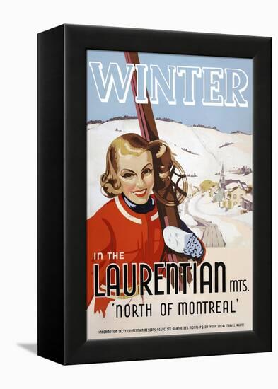 Travel 039-Vintage Lavoie-Framed Premier Image Canvas