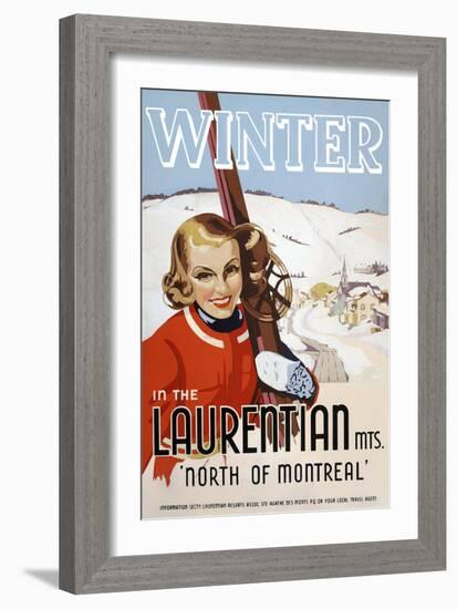 Travel 039-Vintage Lavoie-Framed Giclee Print