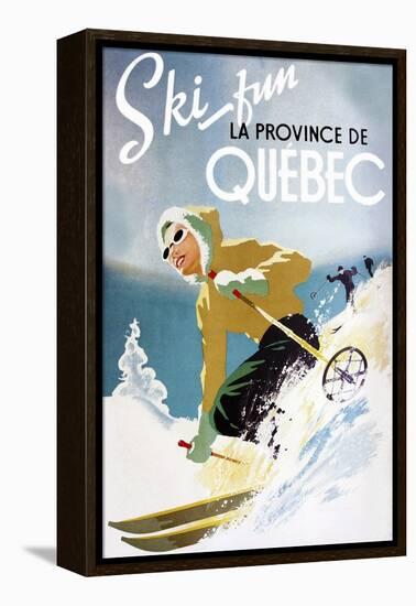 Travel 041-Vintage Lavoie-Framed Premier Image Canvas