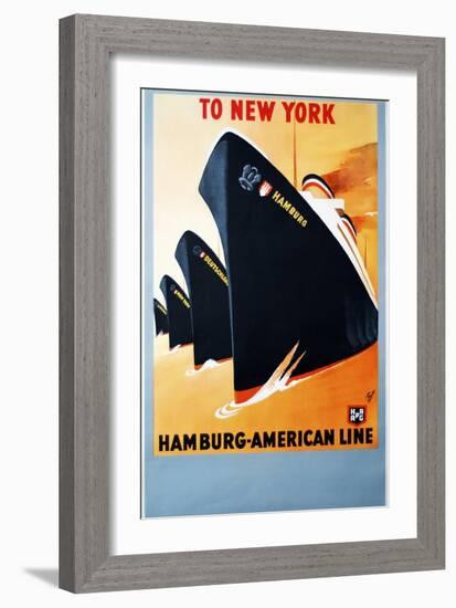 Travel 045-Vintage Lavoie-Framed Giclee Print