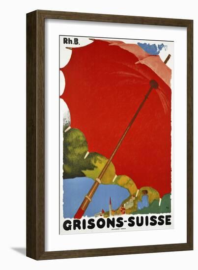 Travel 054-Vintage Lavoie-Framed Giclee Print