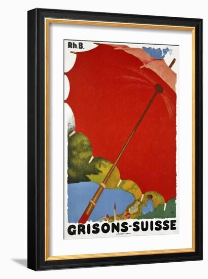 Travel 054-Vintage Lavoie-Framed Giclee Print