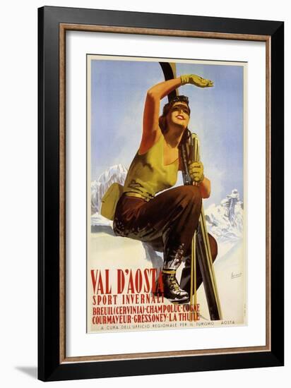 Travel 075-Vintage Lavoie-Framed Giclee Print