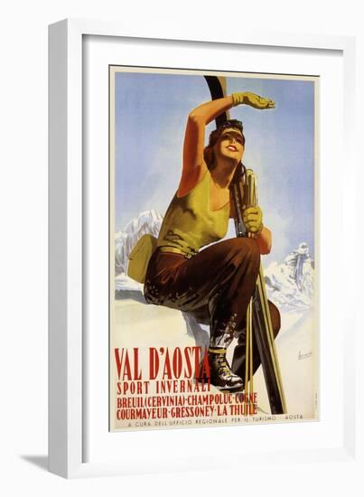 Travel 075-Vintage Lavoie-Framed Giclee Print