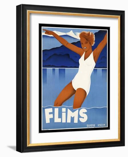 Travel 079-Vintage Lavoie-Framed Giclee Print