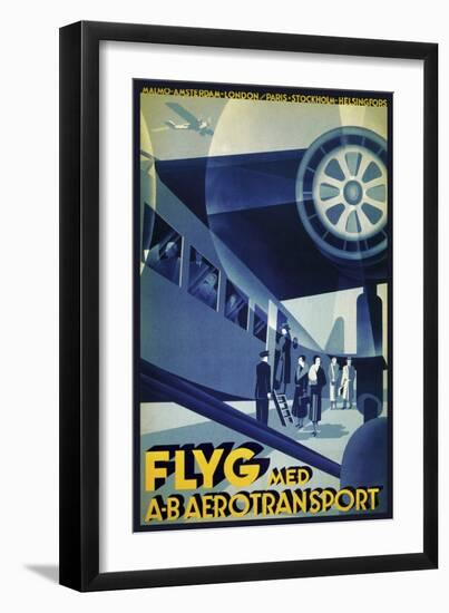 Travel Air 0016-Vintage Lavoie-Framed Giclee Print